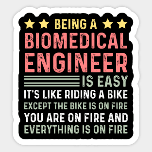 Future biomedical engineer assistant Appreciation biomedical Sticker